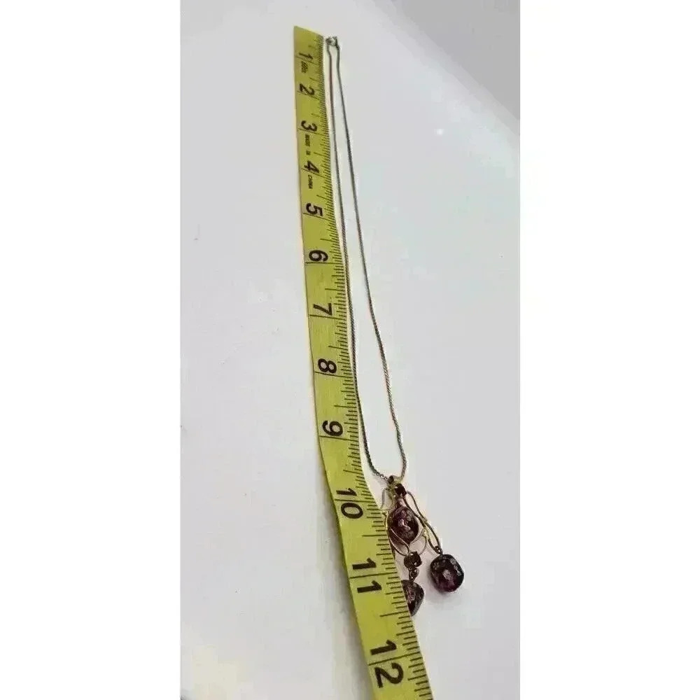 Vintage MCM Japanese Tombo Millefiori Art Glass Bead Necklace 14k Gold Plate - Picture 7 of 10